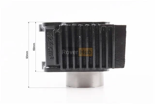 Циліндр к-кт (цпг) 125cc-54мм (палець 14мм, висота циліндра 69мм, висота поршня 39,5мм)