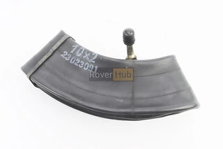 Камера 10"х2,0 с кривым ниппелем (Schrader AV)