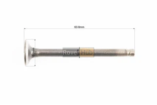 Клапан выпускной ПОЛНЫЙ к-кт 64мм