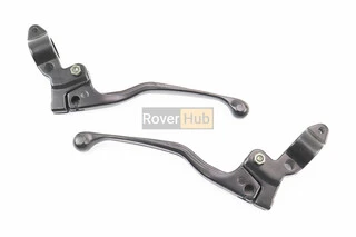 Важіль гальма, зчеплення з кріпленням к-кт 2шт (чорні) Тип 2