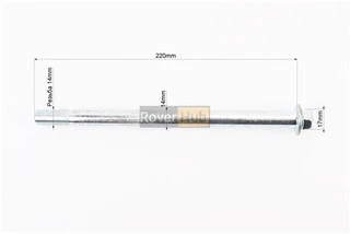 Вісь маятника d14mm; L220mm, тип 2