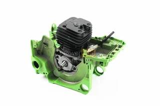 Блок двигуна у зборі 45cc 43mm, зелений картер, чорний циліндр