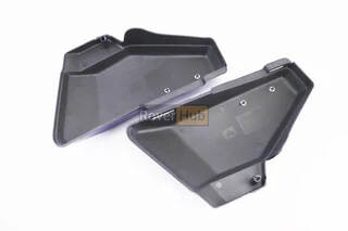 Пластик - кришка бардачка ліва, права к-кт, СИНІЙ