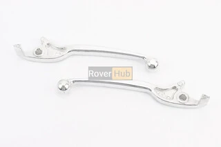 Важелі керма ліве, праве к-кт 2шт (диск. гальмо) "хром"