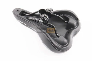 Сиденье MTB 275x170мм, чёрное-серое YF-1031