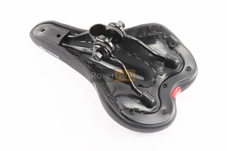 Сиденье MTB 280x160мм, чёрно-бело-красное YF-1050