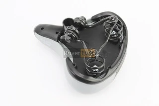 Сидіння ХВЗ 240x200, чорно-сіре GS-608