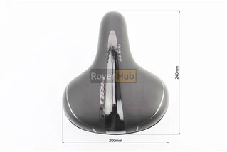 Сидіння ХВЗ 240x200мм, чорно-сіре ARDIS N831