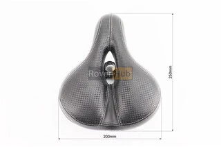 Сиденье ХВЗ 250x200мм, чёрное YF-1039