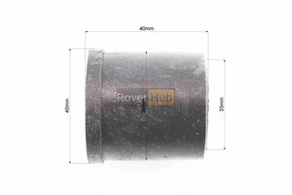 Втулка вилки передней, пластмасс, черная