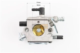 Карбюратор 4500/5200, пластикові штуцери