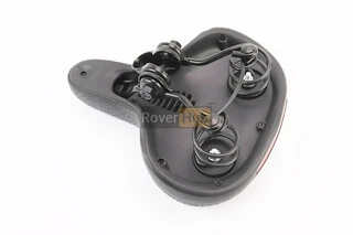 Сидіння ХВЗ 255x200мм, чорне CROSSRIDE N153В