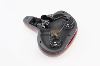 Сиденье ХВЗ 255x210мм, коричневое CROSSRIDE N318