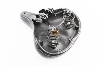 Сиденье ХВЗ 255x220мм, чёрное BSK-191 VELOMAN