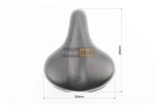 Сиденье ХВЗ 255x220мм, чёрное BSK-191 VELOMAN