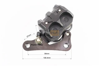 V200-F2 V250-F2 Супорт ПРАВИЙ передньої гальмівної системи (двопоршневий)