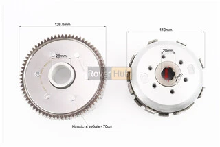 V200-F2 V250-F2 Зчеплення у зборі