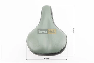 Сиденье ХВЗ 260х190, чёрно-серое A-57