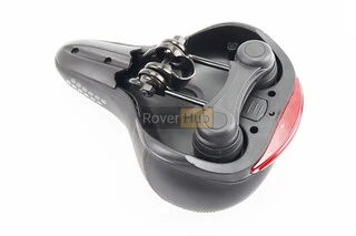 Сиденье ХВЗ 270х210мм, чёрное стоп сигналом A-1