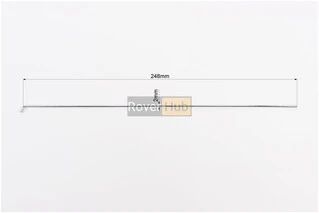 Спиця 14Gx248мм (100шт к-кт), хром