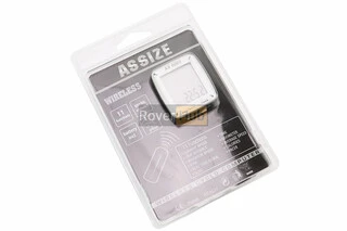 Велокомп'ютер 11-функцій, бездротовий, сіро-чорний AS-6000 (без батарейок)