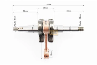 Колінвал 4500/5200, шатун - жовтий "PRO"