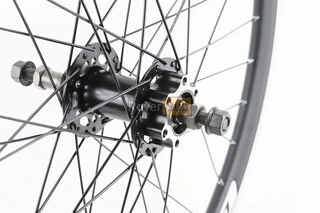 Колесо 24" заднє V/Disk-brake, обід "крапля" алюмінієвий, втулка 14Gx36H, під вільнобіг, кріпл. гайка, "GRAVITY"