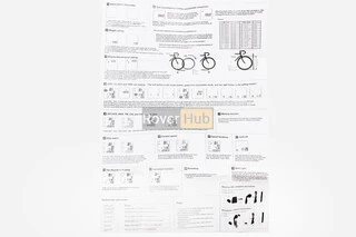 Велокомпьютер 19-функций, беспроводной, 2.8 " дисплей с сенсорными кнопками управления, влагозащитный, чёрный (без батареек)