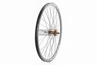 Колесо 27,5" заднє Disk-brake, обід та втулка 14Gx36H алюмінієві, під вільнобіг, кріпл. гайка, "GRAVITY"