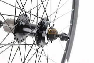 Колесо 27,5" заднє Disk-brake, обід "крапля" та втулка 14Gx36H алюмінієві NECO MS37R, під касету 8-9зв, кріпл. ексцентрик,