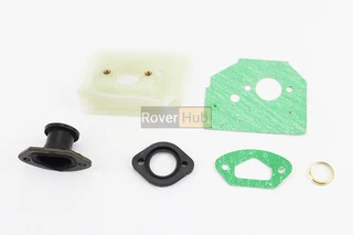 Патрубок карбюратора + перехідник + пластина + кільце + прокладки-2шт к-кт 4500/5200