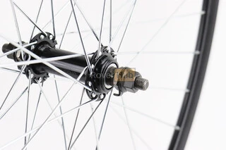 Колесо 29" переднє V-brake, обід "крапля" та втулка 14Gx36H, кріпл. гайка, RACE29