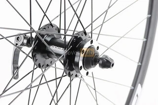 Колесо 29" переднє Disk-brake, обід "крапля" та втулка 14Gx36H алюмінієві NECO MS37F, кріпл. ексцентрик, "GRAVITY"