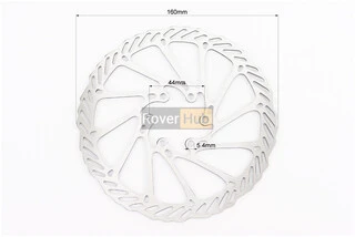 Тормозной диск 160мм, крепл. 6 болтов, BD-09