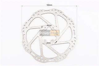 Тормозной диск 160мм, крепл. 6 болтов, RPT-005