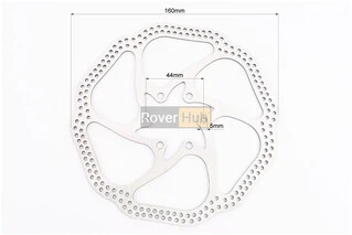 Тормозной диск 160мм, крепл. 6 болтов, SX16
