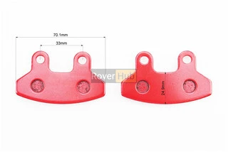 Гальмівні колодки (дискові) LAVERDA - Phoenix 125/150/200; SYM &ndash; RS50; Shark 50; Euro MX 125; Shark 4VR 125; Joyride 125/150/200