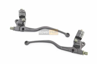 Важіль гальма, зчеплення з кріпленням к-кт 2шт (чорні)