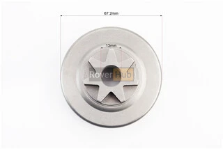 Тарелка сцепления "звезда" 3/8-7 OLEO MAC-936/937/940/941 + подшипник + привод масла