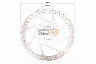 Тормозной диск 203мм, крепл. 6 болтов, TR203-24