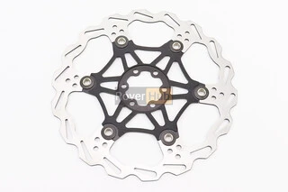 Гальмівний диск 203мм, кріпл. 6 болтів, на алюмінієвому павуку, чорний FD-01