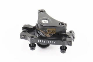 Гальмівний супорт передній (F160/R140мм), чорний DB-06