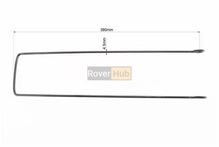 Крепление передней корзины (подпорка) 26", чёрная