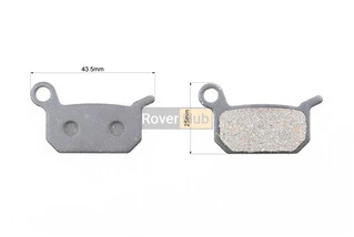 Гальмівні колодки Disk-brake (Formula 4Racing/B4, 4-piston O2, 2-piston B4), чорні YL-1017