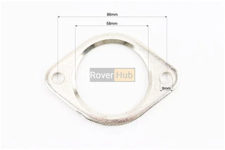 Фланец крепления глушителя Планета