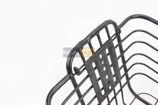 Кошик багажний передній 28" з кришкою, чорний BSK-СК-45 (можливі подряпини, відколи, дефекти фарбування)