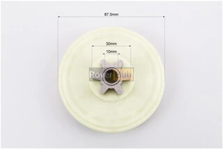 Шестерня привода ведуча (3/8-6, D1-87,5mm, D2-76,5mm, d-10mm, H-37mm, Z-56) Falantech