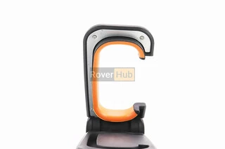 Кріплення велосипеда за колесо до стіни складане, пластмасово-металеве, чорно-помаранчеве HS-009В (без дюбелів)