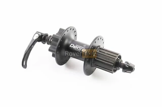 Втулка задняя MTB алюминиевая 14Gx36H под кассету 8-10зв, Disk-brake, крепл. эксцентрик, чёрная DEORE FH-M525A