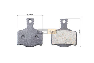 Гальмівні колодки Disk-brake (Magura MT Series 2,4,6,8), чорні YL-1042